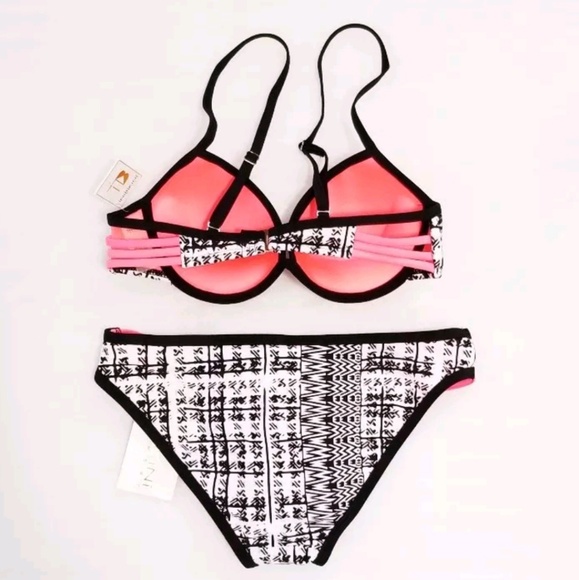 TiniBikini Swimwear 2 PieceUnderwire Push Up Swim - Picture 2 of 8